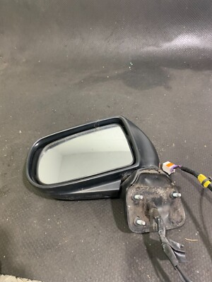 2002 MAZDA PREMACY PASSENGER SIDE WING MIRROR SILVER 010089 #2