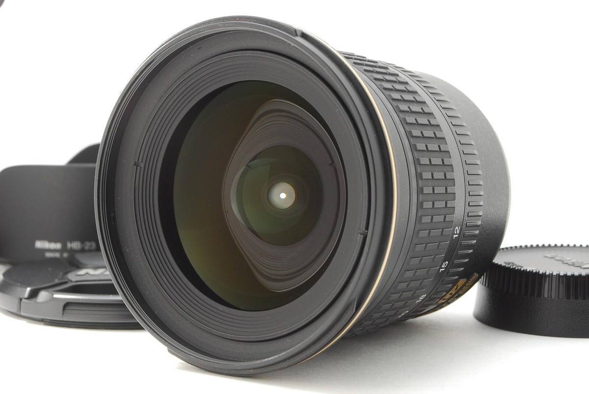MINT】 Nikon AF-S DX 12-24mm F4 G ED IF L withRear cap,Hood MINT】 Nikon AF-S DX 12-24mm F4 G ED IF L withRear cap,Hood