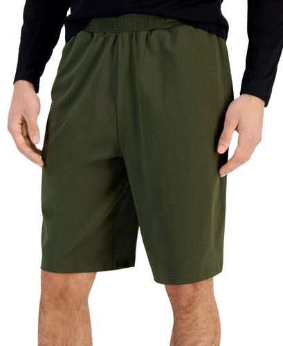 Id Ideology Men's Regular-Fit Jersey-Knit Shorts Green Size 3XB