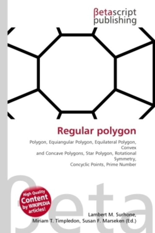Lambert M. Surhone (u. A.) | Regular Polygon | Taschenbuch | Englisch