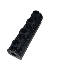 Suttner Pressure Washer Nozzle Holder for 1/4" Lance, Easy Access  4 QC Nozzles