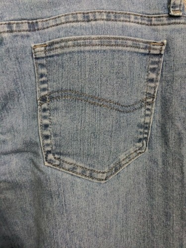 Lee Jeans Damen 12 lang blau Medium Wash entspannt gerades Bein an der Taille - Bild 7 von 9