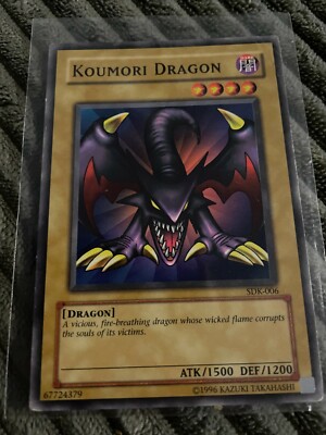 morimori Yu-Gi-Oh Koumori Dragon SDK-006 | eBay