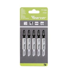 5PCS T-shank Assorted HSS Jig Saw Blade Set For Metal Cutting Jigsaw Blade US