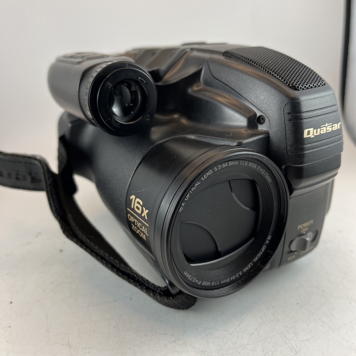 Quasar Palmcorder VML 457 VHS | 16x Optical Zoom | 2.4 in Screen