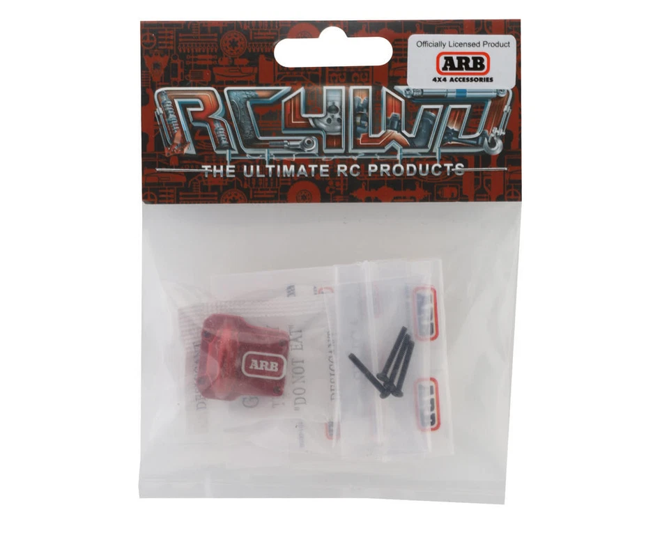 RC4WD ARB Aluminum Differential Cover for Traxxas TRX-4M (Red) [RC4ZS0372] - Image 2 of 4