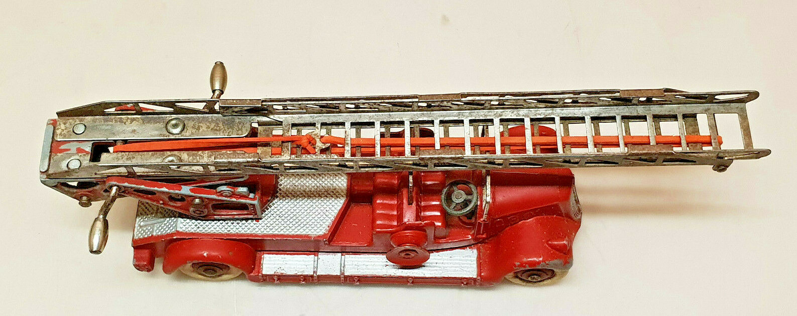 Dinky Toys Auto Échelle De Pompiers Réf 32D - Boîte D'Origine Meccano France