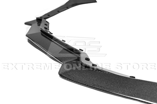 For 20-Up Corvette C8 | 5VM Style CARBON FIBER Front Lip Splitter & Side Skirts - Bild 6 von 12