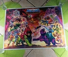 Vintage Mattel Masters Of The Universe MOTU 1984 Promo Poster HE-MAN SKELETOR OG