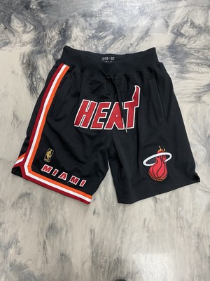 Just Don Miami HEAT バスケットボールショーツjust don Just Don Miami Heat Shorts Black NBA Small Authentic | eBay