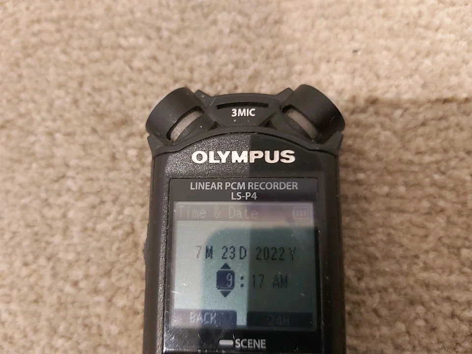 Olympus LS-P4 Hi-Resolution Linear PCM Recorder - Working - Used - Image 2 of 4