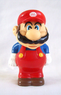 Vintage 1989 Nintendo America Applause Mario Bros Coin Bank W/Stopper Orig Tag