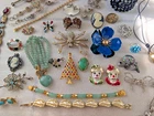 vintage to modern costume jewelry lot