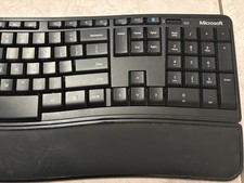 Microsoft Sculpt Comfort Ergonomic Wireless Keyboard KGR1173 Without Receiver
