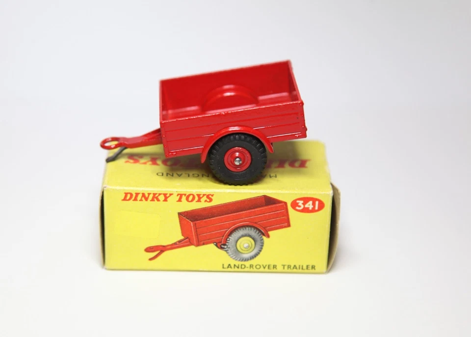 Remolque Dinky 341 Land Rover en caja original - casi como nuevo original vintage Foto 2 de 4
