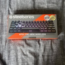 SteelSeries Apex Pro Mini Wireless Mechanical Keyboard Black, RGB, Gaming