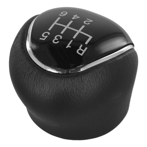 6 Speed Gear Shift Knob Comfortable Grip Enhances Driving Experience PU Leather - Picture 8 of 12