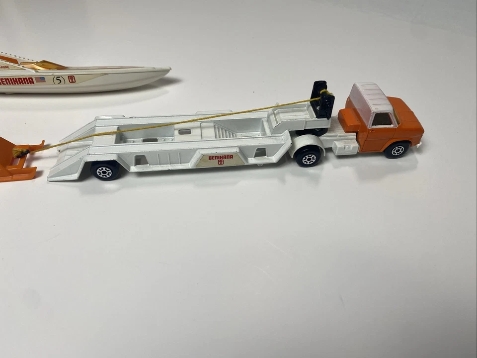 1977 Matchbox K-27 SUPER KINGS Power Boat & Transporter NICE!! - Image 3 of 4