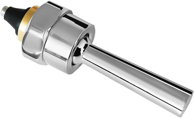 Manual Flush Valve Handle Assembly,Polished Chrome & Brass Piston Design,Compati