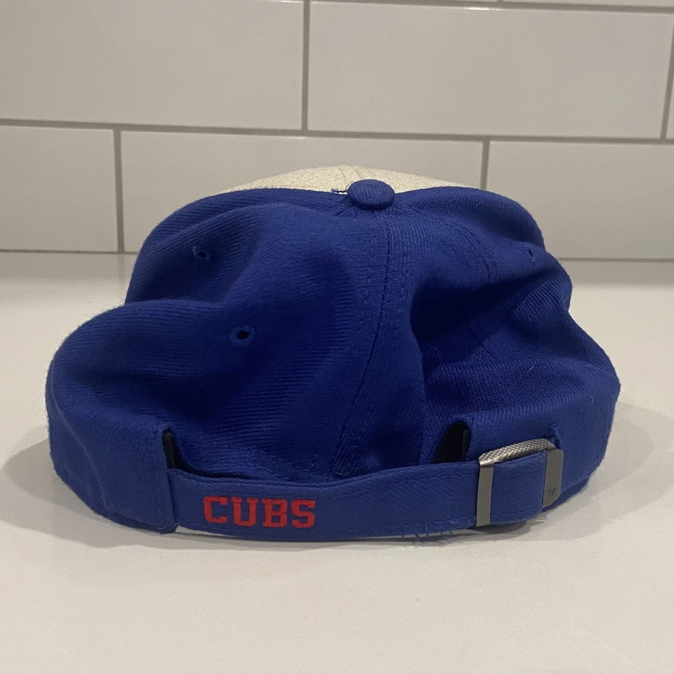 MLB Chicago Cubs Gorra de Béisbol / Sombrero Ajustable - 47 Marca Colección Cooperstown Foto 4 de 4