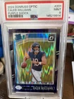 2024 Donruss Optic Caleb Williams Purple Shock Rated Rookie #201 Bears PSA 9