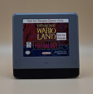 Wario Land [Not For Resale] (Nintendo Virtual Boy) Tested & Working
