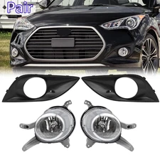 NEW Fog Lamp Light LH+RH Set For Hyundai Veloster Turbo 2013-2016 86524-2V500