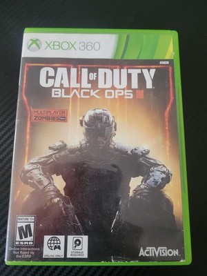 Call Of Duty: Black Ops III (2015) Microsoft Xbox 360 Good Condition CIB