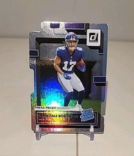 2022 Donruss WanDale Robinson Silver Press Proof Die Cut /75 Rated Rookie Titans