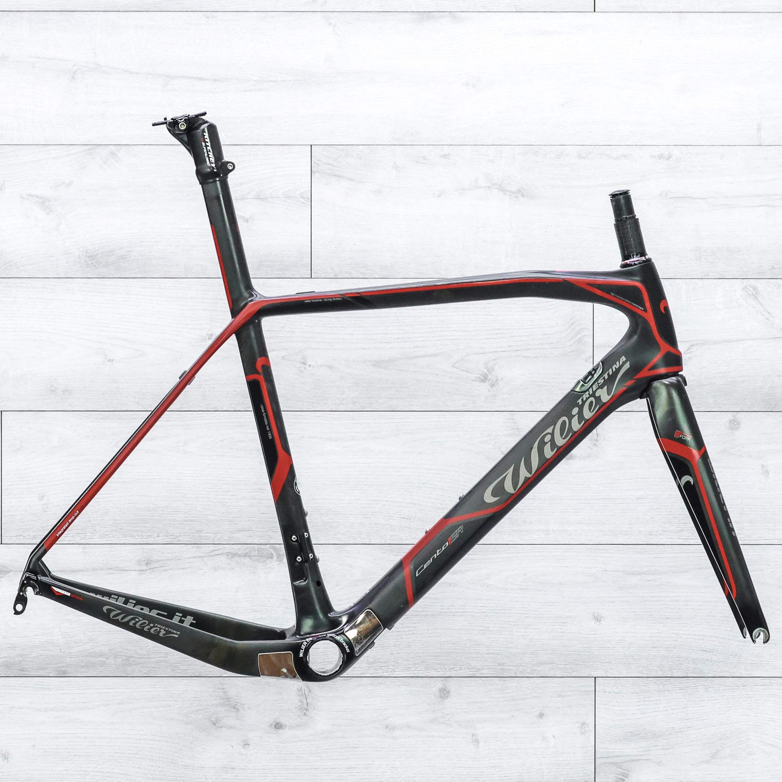 Wilier Triestina Cento1SR Carbon Road Bike Frameset - 2013, Large