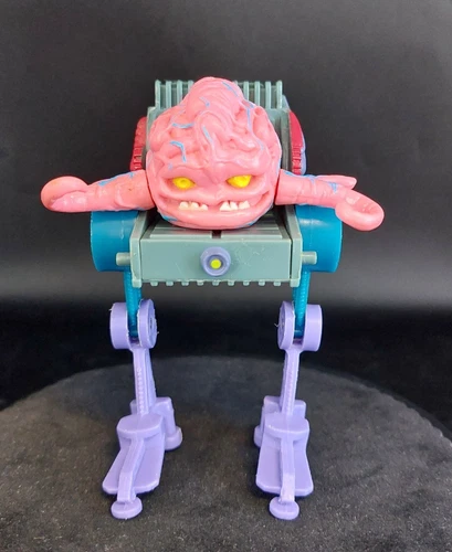 Krang - Brain Figure &Chair Teenage Mutant Ninja Turtles Playmates Vintage 1989