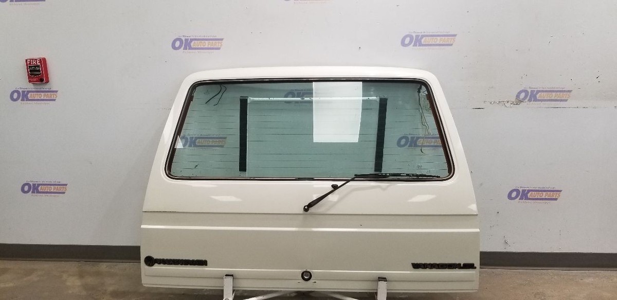 1986 VOLKSWAGEN VANAGON WESTFALIA REAR UPPER DECKLID HATCH