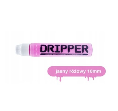Dripper Marker 10mm Light Pink - Alcohol Marker, Permanent, Spray Paint Effects