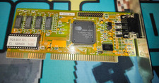 Graphics Card Cirrus Logic GD5402AVGA2 512KB 03309102-M202 ISA LP