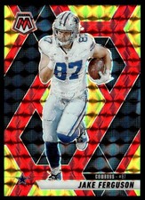 2025 Panini Mosaic Red and Yellow Prizm 70/89 Jake Ferguson #175 GS1