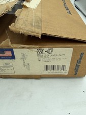 Chicago Faucets 2201-4CP Single Lever Lavatory Faucet Chrome Plate 2.2 GPM USA