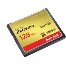 SanDisk 128 GB Extreme CompactFlash Memory Card