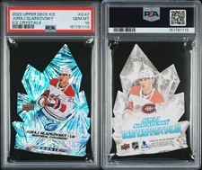 🔥PSA 10🔥2022 Upper Deck Ice Juraj Slafkovsky #IC-47 Ice Crystals (RC) POP 5