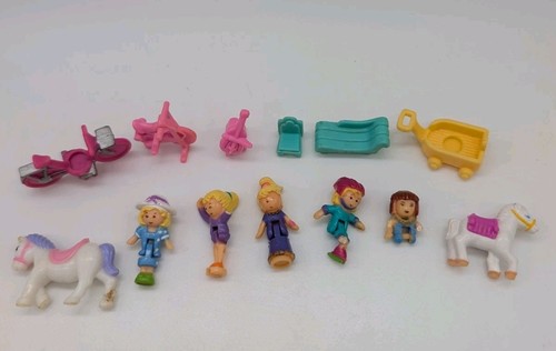 Lot de 3 jouets vintage Bluebird et Polly Pocket - Label Emmaüs