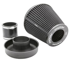 Ramair 3 Inch 76mm Id Universal Dry Air Filter With Velocity Stack And Coupler