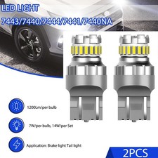 Auxito 7443 Led 7440 Turn Signal Daytime Light Bulbs Running Super Bright White