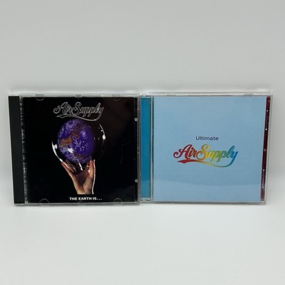 Air Supply CD LOT OF 2: Ultimate Air Supply + The Earth Is... (CD x2, 2003/1991)