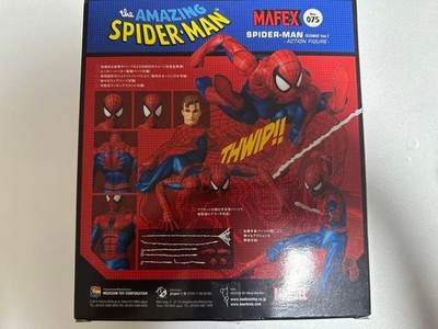 MAFEX スパイダーマン comicＶｅｒ． MAFEX 075 Spider Man Comic Version Medicom Toy Action Figure
