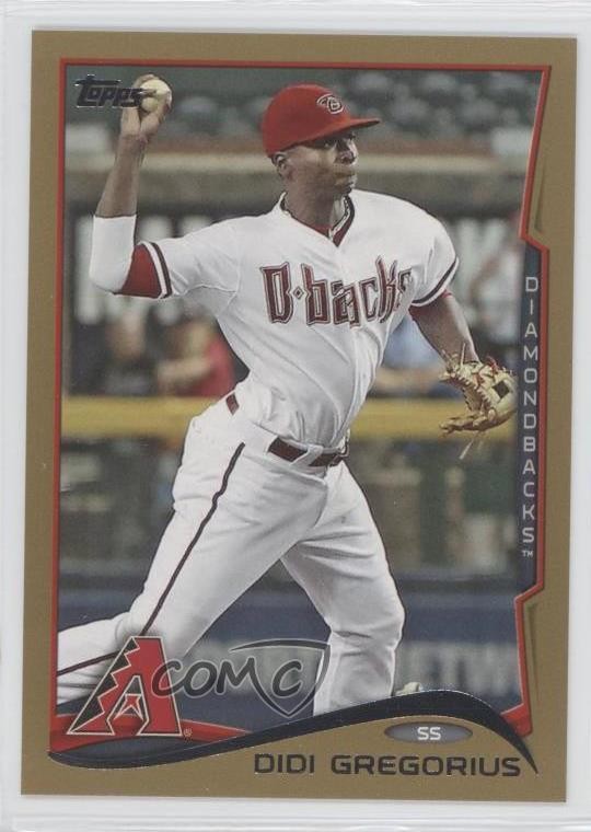 2014 Topps Gold 123/2014 Didi Gregorius #562 l5x