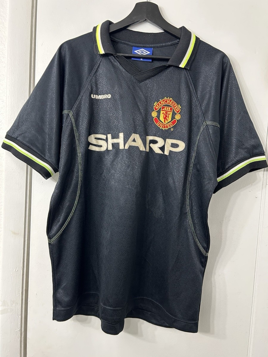 ウェア UMBRO manchester united second uniform USED】00'S UMBRO Manchester United 00-02 TRAINI