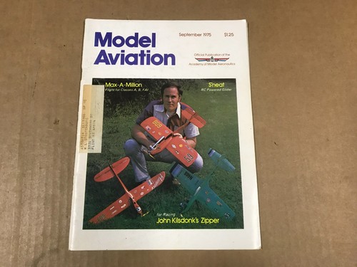 Vintage Model Aviation Magazine - September 1975