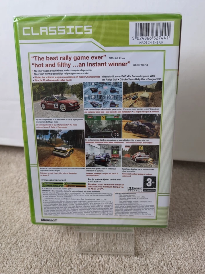 Colin McRae Rally 04 Xbox Factory Sealed - Image 3 of 3