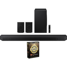 Samsung Q-series 11.1.4 ch. Wireless Dolby Soundbar + Speaker, HW-Q990D