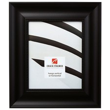 Craig Frames Lenox Ornate Traditional Black Picture Frame 17 By 22-Inch