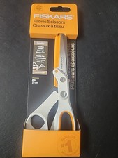 Fiskars Amplify RazorEdge 8" Fabric Scissors Sewing Shears w/ Sheath New